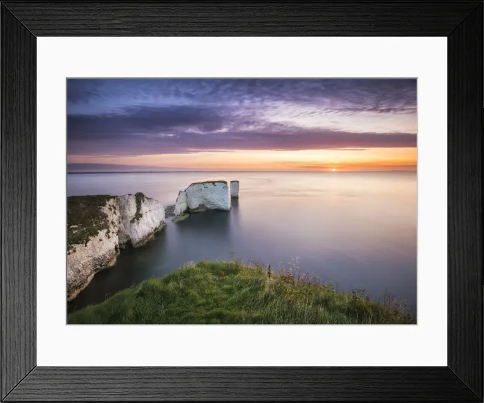 Framed Print : Old Harry Rocks, Ballard Down, Jurassic Coast, Isle of Purbeck, Dorset, England, UK Framed Print : Old Harry Rocks, Ballard Down, Jurassic Coast, Isle of Purbeck, Dorset, England, UK