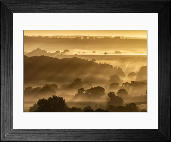Framed Print : Blackmore Vale from Cadbury Castle, South Cadbury, Somerset, England, UK Framed Print : Blackmore Vale from Cadbury Castle, South Cadbury, Somerset, England, UK