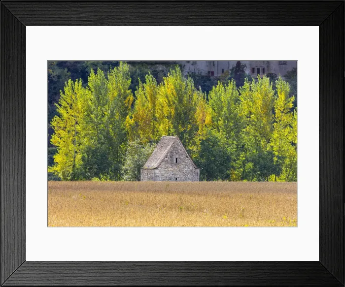 Framed Print : France, Occitanie, Lot, Cregols on the river Lot Framed Print : France, Occitanie, Lot, Cregols on the river Lot