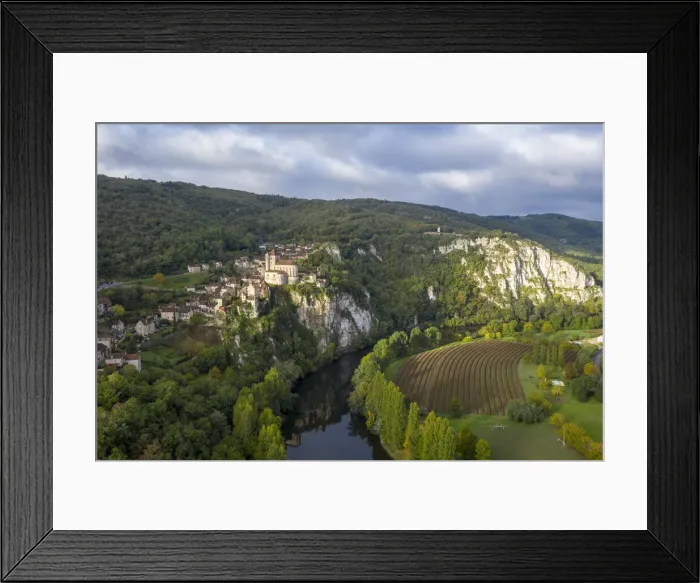 Framed Print : France, Nouvelle-Aquitaine, Gironde, Arcachon, an aerial view of the Dune of Pila