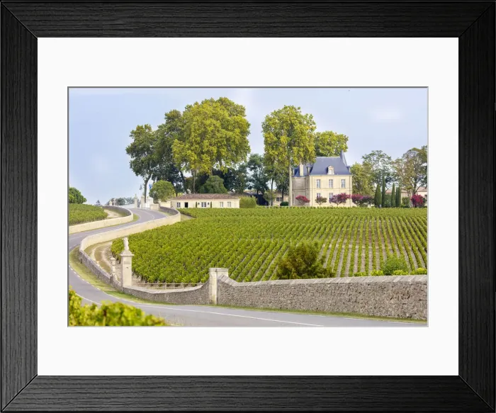 Framed Print : France, Nouvelle-Aquitaine, Gironde, Medoc, Chateau Pichon Longueville Comtesse de Framed Print : France, Nouvelle-Aquitaine, Gironde, Medoc, Chateau Pichon Longueville Comtesse de