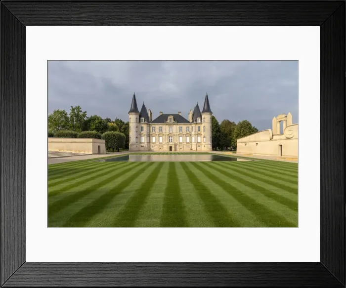 Framed Print : France, Nouvelle-Aquitaine, Gironde, Medoc, Pauillac, Chateau Pichon Baron Framed Print : France, Nouvelle-Aquitaine, Gironde, Medoc, Pauillac, Chateau Pichon Baron
