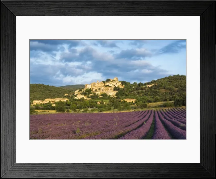 Framed Print : Simiane la Rotonde, Provence, France Framed Print : Simiane la Rotonde, Provence, France