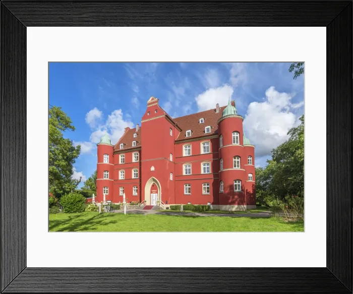 Framed Print : Castle Hotel Spycker, Rugen, Germany
