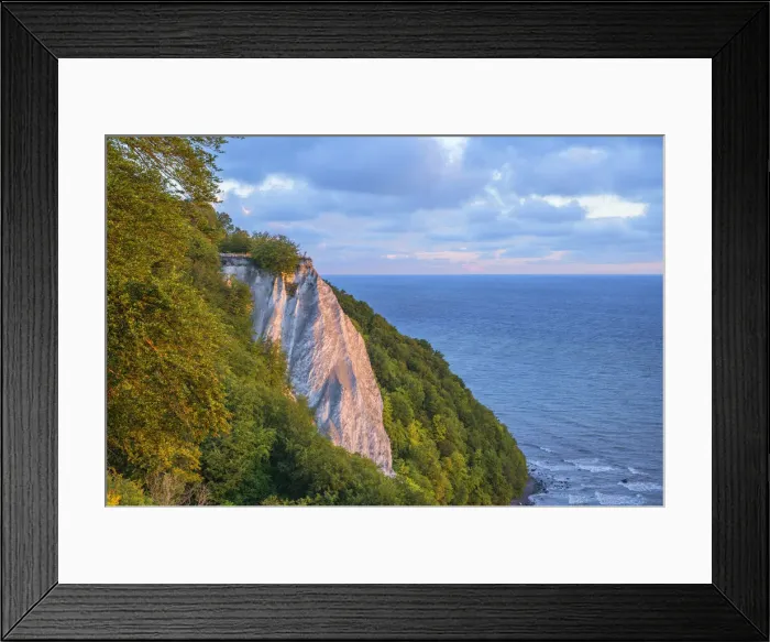Framed Print : Koigsstuhl seen from Victorias view, Rugen Framed Print : Koigsstuhl seen from Victorias view, Rugen