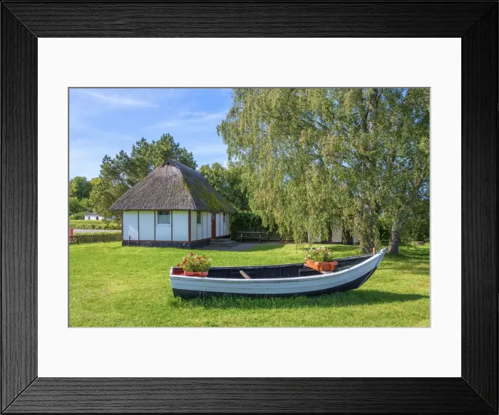 Framed Print : Ralswiek harbour, Rugen, Germany