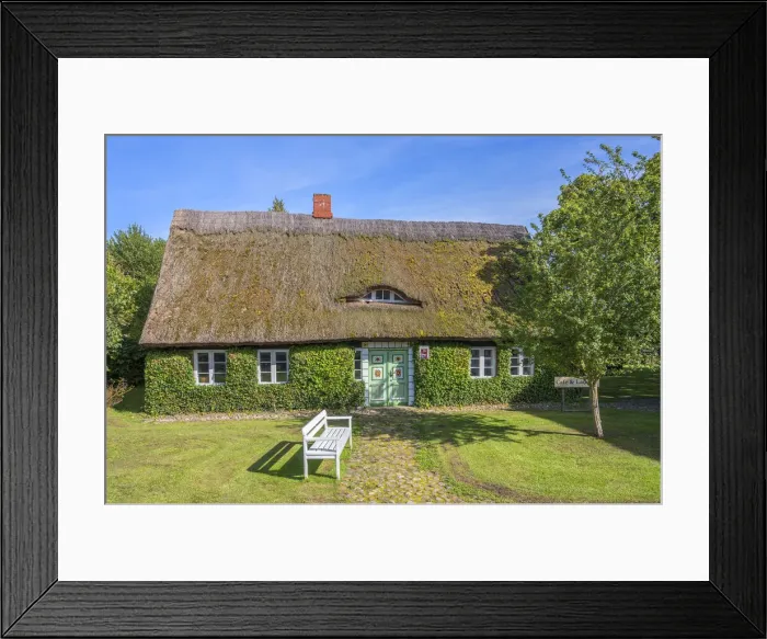 Framed Print : Craft museum at Gingst, Rugen, Germany Framed Print : Craft museum at Gingst, Rugen, Germany
