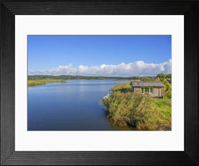 Framed Print : Neuensiener lake at Seedorf, Rugen, Germany Framed Print : Neuensiener lake at Seedorf, Rugen, Germany