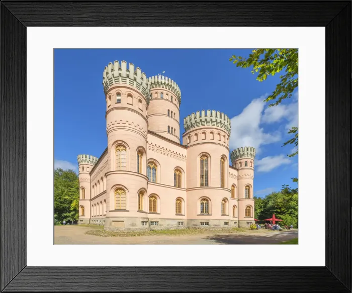 Framed Print : Granitz castle, Rugen, Germany Framed Print : Granitz castle, Rugen, Germany