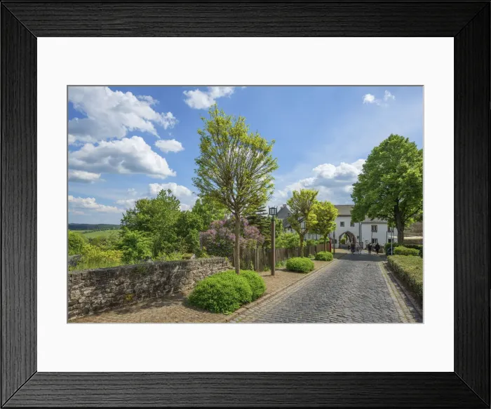 Framed Print : Kronenburg, Eifel, North Rhine Westphalia, Germany Framed Print : Kronenburg, Eifel, North Rhine Westphalia, Germany