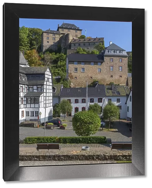 View at the Blankenheim castle, Eifel, North Rhine Westphalia, Germany