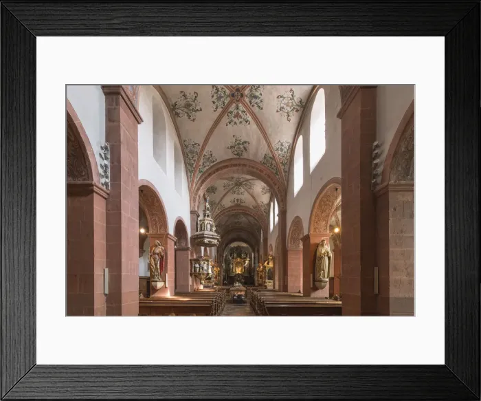 Framed Print : Basilica of the Steinfeld cloister, Eifel, North Rhine Westphalia, Germany Framed Print : Basilica of the Steinfeld cloister, Eifel, North Rhine Westphalia, Germany
