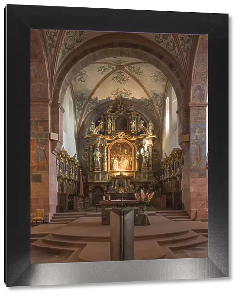 Basilica of the Steinfeld cloister, Eifel, North Rhine Westphalia, Germany