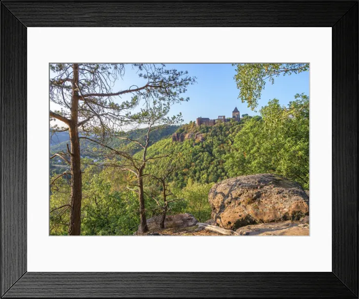 Framed Print : Nideggen castle, Rur valley, Eifel, North Rhine Westphalia, Germany Framed Print : Nideggen castle, Rur valley, Eifel, North Rhine Westphalia, Germany