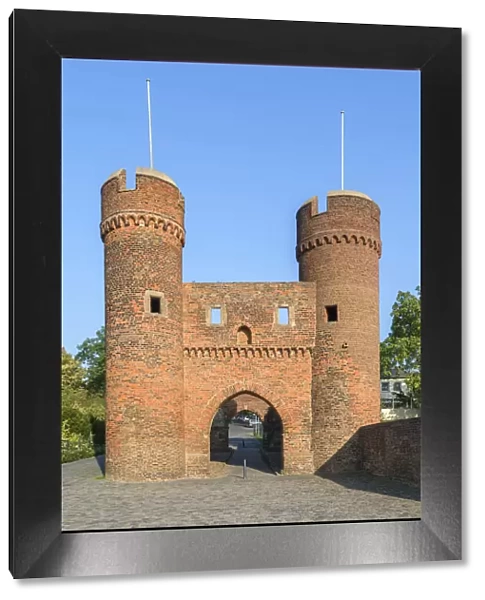 Weiertor city gate at Zulpich, Eifel, North Rhine Westphalia, Germany