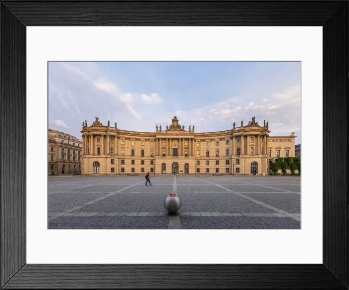 Framed Print : Bebelplatz, a square with a memorial to Nazi book burning and university building, Berlin Framed Print : Bebelplatz, a square with a memorial to Nazi book burning and university building, Berlin