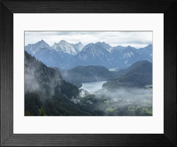 Framed Print : Neuschwanstein Castle, Schwangau, Bavaria, Germany