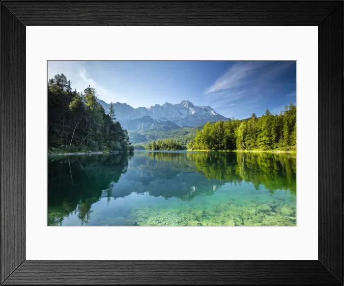 Framed Print : Eibsee Lake, Garmisch Partenkirchen, Bayern, Bavaria, Germany Framed Print : Eibsee Lake, Garmisch Partenkirchen, Bayern, Bavaria, Germany