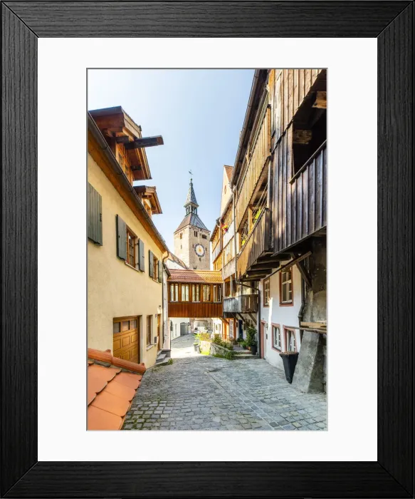 Framed Print : Schmalzturm tower, Landsberg am Lech, Southwestern Bavaria, Germany Framed Print : Schmalzturm tower, Landsberg am Lech, Southwestern Bavaria, Germany