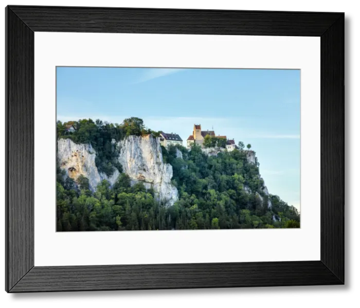 Framed Print : Werenwag Castle, Upper Danube Nature Park, Swabian Jura, Baden-Wurttemberg, Germany, Europe Framed Print : Werenwag Castle, Upper Danube Nature Park, Swabian Jura, Baden-Wurttemberg, Germany, Europe