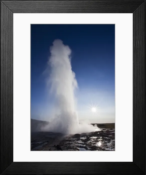 Framed Print : Strokkur geyser, Geysir, Haukadalur, Iceland Framed Print : Strokkur geyser, Geysir, Haukadalur, Iceland