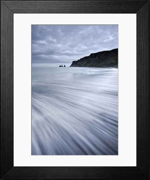 Framed Print : Reynisdrangur Sea Stacks, Vik i Myrdal, Iceland Framed Print : Reynisdrangur Sea Stacks, Vik i Myrdal, Iceland