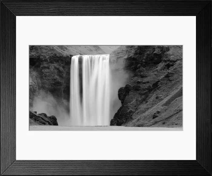 Framed Print : Skogafoss Waterfall, Skogar, Iceland Framed Print : Skogafoss Waterfall, Skogar, Iceland