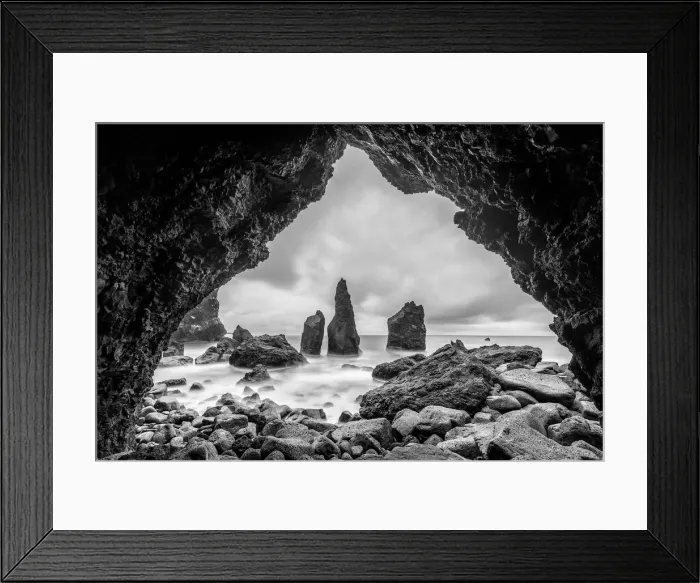 Framed Print : Reykjanesta stacks, Reykjanes peninsula, Iceland Framed Print : Reykjanesta stacks, Reykjanes peninsula, Iceland