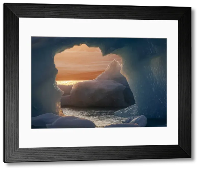 Framed Print : Defined by massive glaciers and ice caves, Vatnajaokull National Park is a protected Framed Print : Defined by massive glaciers and ice caves, Vatnajaokull National Park is a protected