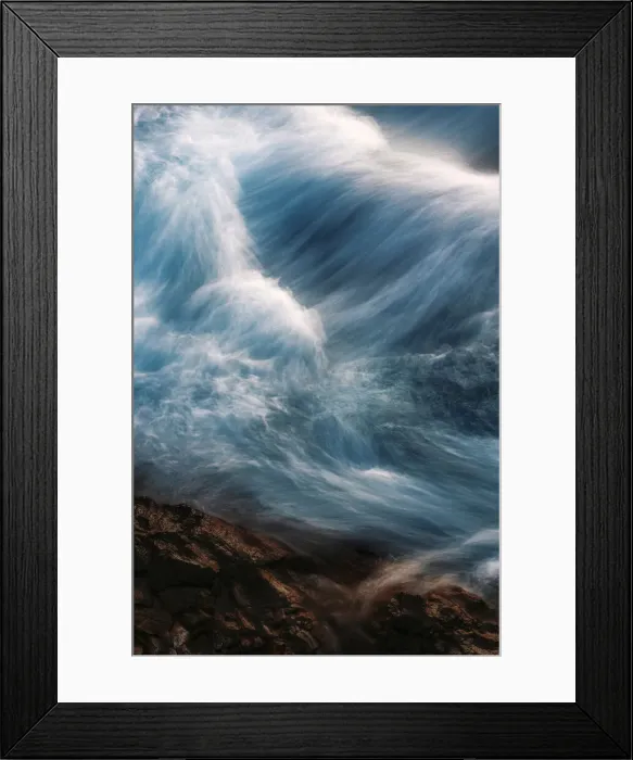 Framed Print : Bruarfoss waterfall, Iceland Framed Print : Bruarfoss waterfall, Iceland