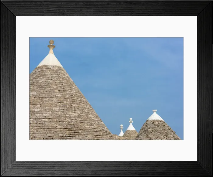 Framed Print : europe, Italy, Apulia. Alberobello, some of the typical trulli houses Framed Print : europe, Italy, Apulia. Alberobello, some of the typical trulli houses