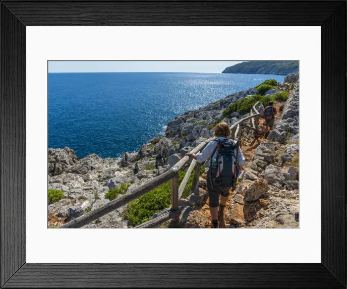 Framed Print : europe, Italy, Apulia. Salento, on the Footpath Sentiero delle Cipolliane near to Framed Print : europe, Italy, Apulia. Salento, on the Footpath Sentiero delle Cipolliane near to