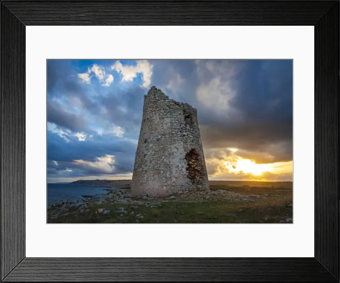 Framed Print : europe, Italy, Apulia. Salento, the torre Sant Emiliano near to Otranto Framed Print : europe, Italy, Apulia. Salento, the torre Sant Emiliano near to Otranto