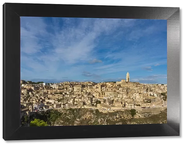 europe, Italy, Basilicata. A view of Matera