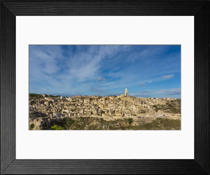 Framed Print : europe, Italy, Basilicata. A view of Matera Framed Print : europe, Italy, Basilicata. A view of Matera