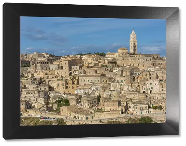 europe, Italy, Basilicata. A view of Matera