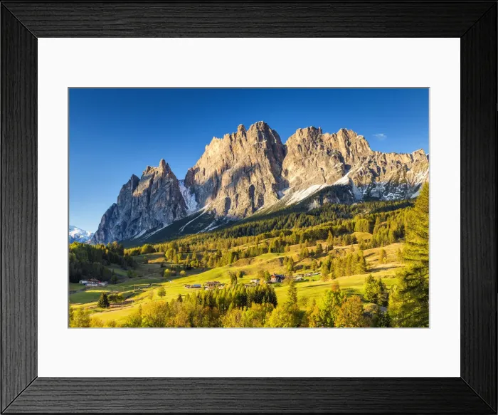 Framed Print : Mt. Cristallo, Cortina d Ampezzo, Belluno, Dolomites, Italy Framed Print : Mt. Cristallo, Cortina d Ampezzo, Belluno, Dolomites, Italy