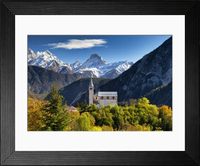Framed Print : San Martino Church, Valle di Cadore, Belluno, Dolomites, Italy Framed Print : San Martino Church, Valle di Cadore, Belluno, Dolomites, Italy