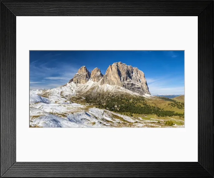 Framed Print : Sassolungo, South Tyrol, Dolomites, Italy Framed Print : Sassolungo, South Tyrol, Dolomites, Italy