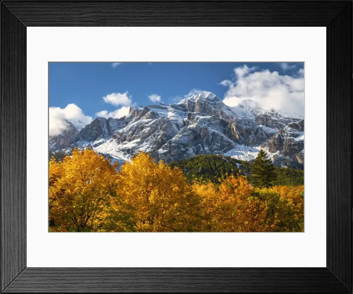 Framed Print : Dolomites in Autumn, Cortina d Ampezzo, Belluno, Veneto, Italy Framed Print : Dolomites in Autumn, Cortina d Ampezzo, Belluno, Veneto, Italy