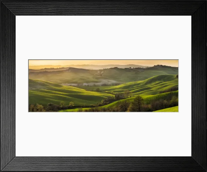 Framed Print : La Crete, Tuscany, Italy Framed Print : La Crete, Tuscany, Italy