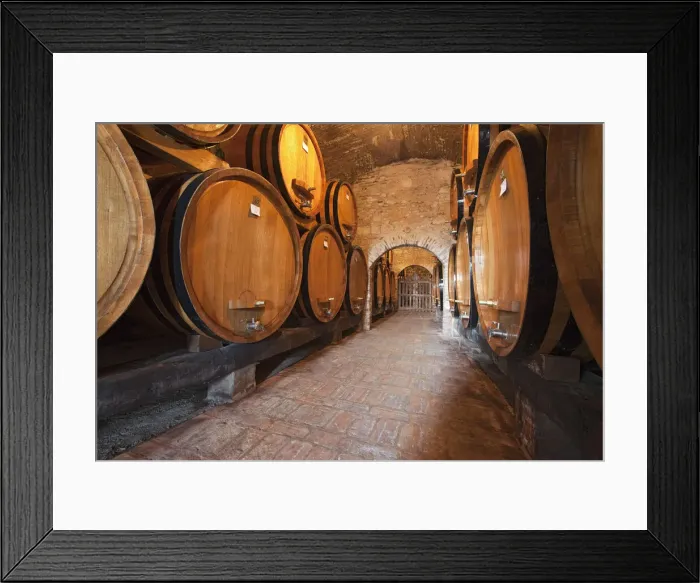 Framed Print : Wine cellar, Montepulciano, Tuscany, Italy Framed Print : Wine cellar, Montepulciano, Tuscany, Italy