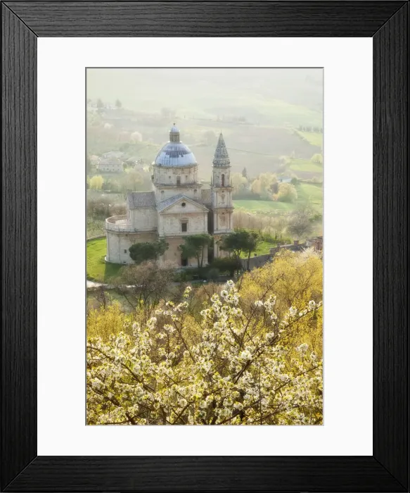 Framed Print : Sanctuary of the Madonna di San Biagio, Montepulciano, Tuscany, Italy, Europe Framed Print : Sanctuary of the Madonna di San Biagio, Montepulciano, Tuscany, Italy, Europe
