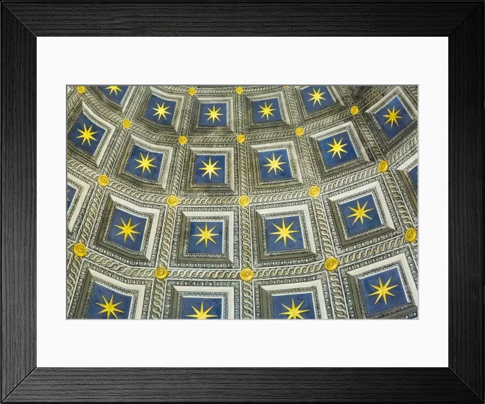 Framed Print : Interior of Duomo di Siena, Tuscany, Italy