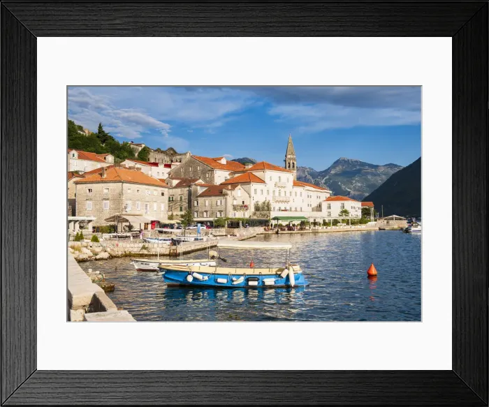 Framed Print : Perast, Bay of Kotor, Montenegro Framed Print : Perast, Bay of Kotor, Montenegro