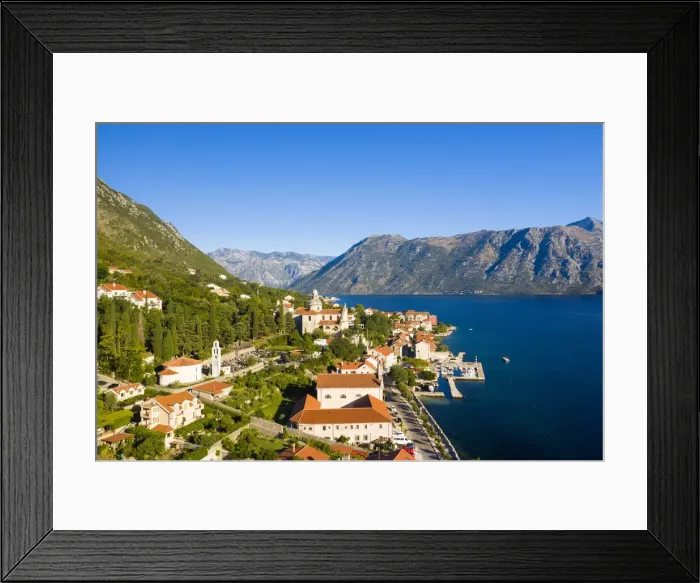 Framed Print : Prcanj, Bay of Kotor, Kotor, Montenegro Framed Print : Prcanj, Bay of Kotor, Kotor, Montenegro