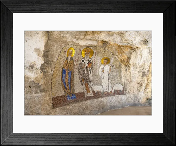 Framed Print : Ostrog Monastery, Niksic, Montenegro Framed Print : Ostrog Monastery, Niksic, Montenegro