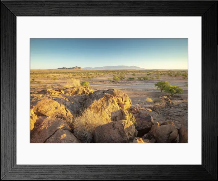 Framed Print : Landscape of Damaraland, Kunene, Namibia Framed Print : Landscape of Damaraland, Kunene, Namibia