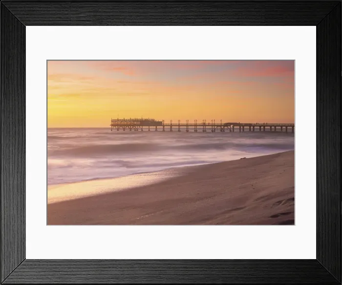 Framed Print : Jetty, Swakopmund, Skeleton Coast, Erongo District, Namibia Framed Print : Jetty, Swakopmund, Skeleton Coast, Erongo District, Namibia