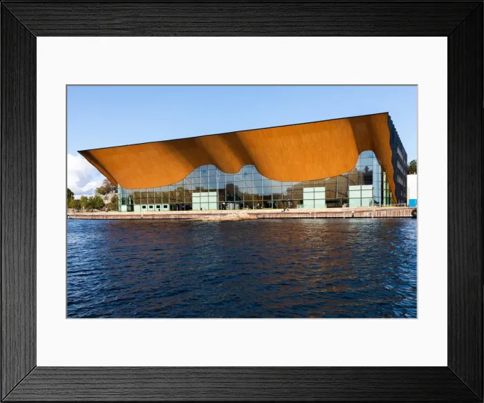 Framed Print : Norway, Vest-Agder, Kristiansand, The Kilden Performing Art Centre Framed Print : Norway, Vest-Agder, Kristiansand, The Kilden Performing Art Centre